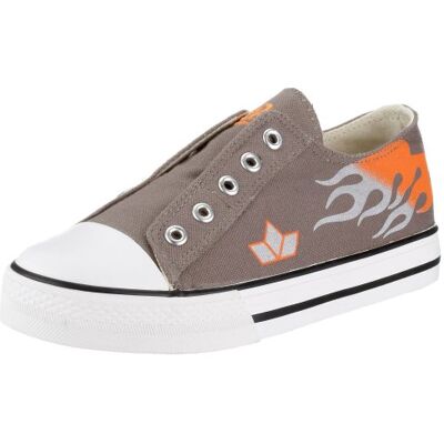 Lico Coco 180033, Unisex – dziecięce sneakersy, szare, (szaro-pomarańczowo-srebrne), szary 32 EU Lico Coco 180033, Unisex – dziecięce sneakersy, szare, (szaro-pomarańczowo-srebrne), szary 32 EU