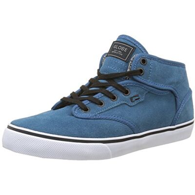 GBMOTLEYM_sea blue/white Globe Motley Mid Gbmotleym, męskie buty półbuty, Niebieski Sea Blue White, 40.5 EU GBMOTLEYM_sea blue/white Globe Motley Mid Gbmotleym, męskie buty półbuty, Niebieski Sea Blue White, 40.5 EU