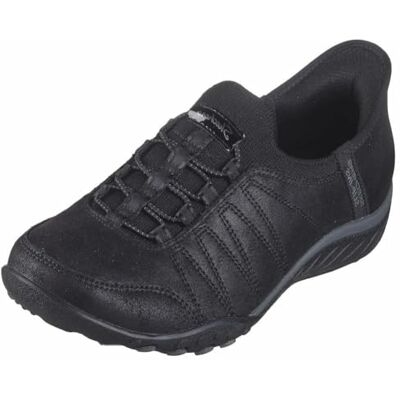 100615 Skechers Breathe-Easy Home-Body Sneakersy damskie, Czarny, 38.5 EU 100615 Skechers Breathe-Easy Home-Body Sneakersy damskie, Czarny, 38.5 EU