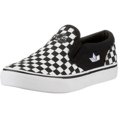 Lico Karo 180049, uniseks – dziecięce sneakersy, czarne, (czarno-białe), czarny 34 EU Lico Karo 180049, uniseks – dziecięce sneakersy, czarne, (czarno-białe), czarny 34 EU