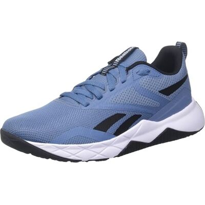 107543 Reebok Mężczyźni NFX TRAINER Sneaker, BLUSLA/CBLACK/FTWWHT, 38.5 EU 107543 Reebok Mężczyźni NFX TRAINER Sneaker, BLUSLA/CBLACK/FTWWHT, 38.5 EU