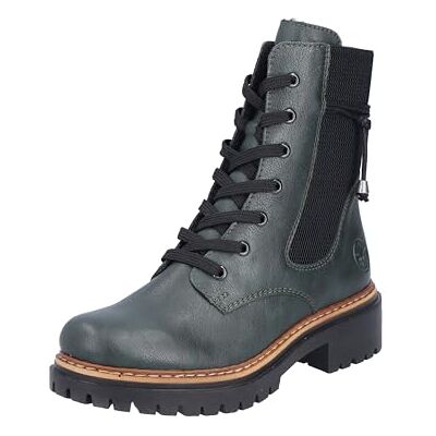 72637-54 Rieker Damskie buty sznurowane 72637, zielony, 36 EU 72637-54 Rieker Damskie buty sznurowane 72637, zielony, 36 EU