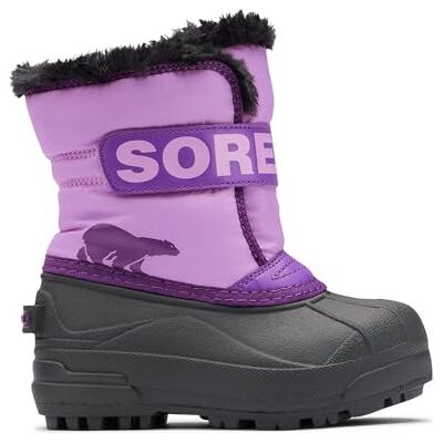 2114101514 Sorel Commander Dziecięce buty śniegowe, Commander dziecięce buty śniegowe, wodoodporne na zewnątrz, pewna przyczepność, izolacja 200 g, ciepłe wnętrze z polaru Młodzieżowe Unisex małe 2114101514 Sorel Commander Dziecięce buty śniegowe, Commander dziecięce buty śniegowe, wodoodporne na zewnątrz, pewna przyczepność, izolacja 200 g, ciepłe wnętrze z polaru Młodzieżowe Unisex małe