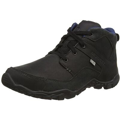 J23511_BLACK Merrell TELLURIDE WTPF wysokie buty sportowe męskie, czarny czarny Black 47 EU J23511_BLACK Merrell TELLURIDE WTPF wysokie buty sportowe męskie, czarny czarny Black 47 EU