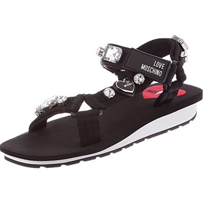 JA16153G0GI4500040 Love Moschino Ja16153g0gi45000, sandały platformowe, czarne, 40 EU, czarny, 40 EU JA16153G0GI4500040 Love Moschino Ja16153g0gi45000, sandały platformowe, czarne, 40 EU, czarny, 40 EU