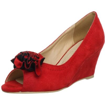 0595410_35_rot/kombiniert Andrea Conti Damski peep-Toe 0595410, czerwony Czerwona czerwień połączona 209-35 EU 0595410_35_rot/kombiniert Andrea Conti Damski peep-Toe 0595410, czerwony Czerwona czerwień połączona 209-35 EU