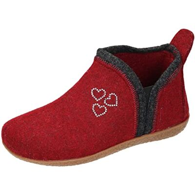 340058-41 Manitu Damskie kapcie , czerwone, rozmiar 41, czerwony, 41 EU 340058-41 Manitu Damskie kapcie , czerwone, rozmiar 41, czerwony, 41 EU