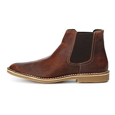 16038922_Cognac SELECTED Sel Leon Leather H Chelsea buty męskie, brązowy Br?zowy koniak 45 EU 16038922_Cognac SELECTED Sel Leon Leather H Chelsea buty męskie, brązowy Br?zowy koniak 45 EU