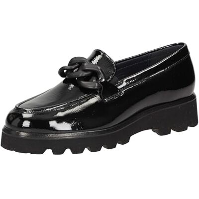67990 Sioux MEREDIRA, mokasyn damski, Schwarz, 40.5 EU 67990 Sioux MEREDIRA, mokasyn damski, Schwarz, 40.5 EU