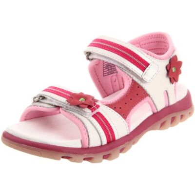 334051-660 UMI Sandały dziewczęce Louise, biały Weiss White Pink 27 EU 334051-660 UMI Sandały dziewczęce Louise, biały Weiss White Pink 27 EU