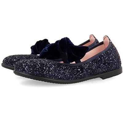 56446-P_Marino Gioseppo Dziewczyna Adak Baleriny Zamknięty palec, Marino Blue, 26 EU 56446-P_Marino Gioseppo Dziewczyna Adak Baleriny Zamknięty palec, Marino Blue, 26 EU