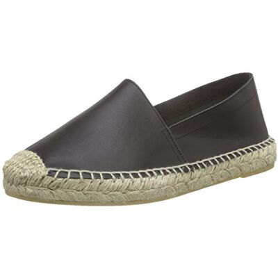 10150438_Black VERO MODA Vmlani Leather espadryle damskie, czarny czarny Black 40 EU 10150438_Black VERO MODA Vmlani Leather espadryle damskie, czarny czarny Black 40 EU