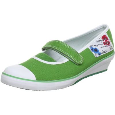 5-5-42206-20-700 S.Oliver Casual 5-5-42206-20 baleriny dziewczęce, zielony Grün Green 700-33 EU 5-5-42206-20-700 S.Oliver Casual 5-5-42206-20 baleriny dziewczęce, zielony Grün Green 700-33 EU