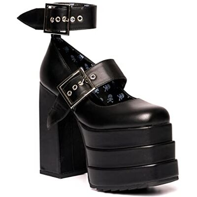 LMF 2195 - Black Pu LAMODA Automatyczne obcasy na platformie Chunky, EU 40, Black Pu, 40 EU LMF 2195 - Black Pu LAMODA Automatyczne obcasy na platformie Chunky, EU 40, Black Pu, 40 EU