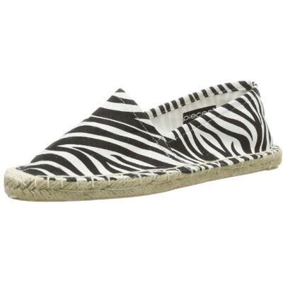 17055602_Black_40 PIECES Damskie kolczyki damskie z espadrylami espadryle, czarny Czarny Black Zebra C N10-40 EU 17055602_Black_40 PIECES Damskie kolczyki damskie z espadrylami espadryle, czarny Czarny Black Zebra C N10-40 EU