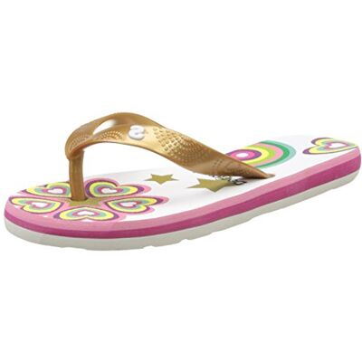 74HT5B4_White 1000 Desigual Dziewczęce sandały Flip Flop Roller T, biały Weiß White 1000-35 EU 74HT5B4_White 1000 Desigual Dziewczęce sandały Flip Flop Roller T, biały Weiß White 1000-35 EU
