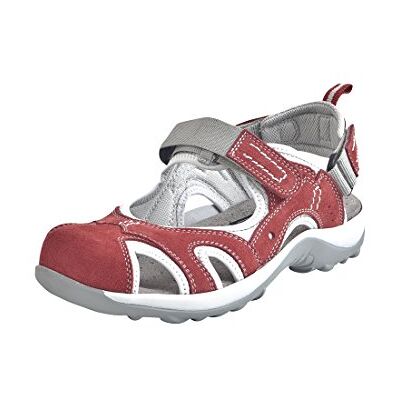820043_Rot Manitu 820043 damskie sandały typu slingback, czerwony czerwony 42 EU 820043_Rot Manitu 820043 damskie sandały typu slingback, czerwony czerwony 42 EU