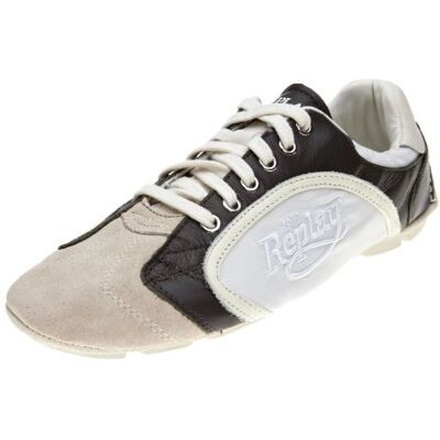 GMM01.002.C0004S.780 11 UK Replay Bakar Fashion Trainer męski, Biały ciemnoszary, 43.5 EU GMM01.002.C0004S.780 11 UK Replay Bakar Fashion Trainer męski, Biały ciemnoszary, 43.5 EU