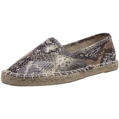 5-5-24217-34-315 s.Oliver 24217 damskie espadryle, brązowy Braun Brown Snake 315-36 EU 5-5-24217-34-315 s.Oliver 24217 damskie espadryle, brązowy Braun Brown Snake 315-36 EU