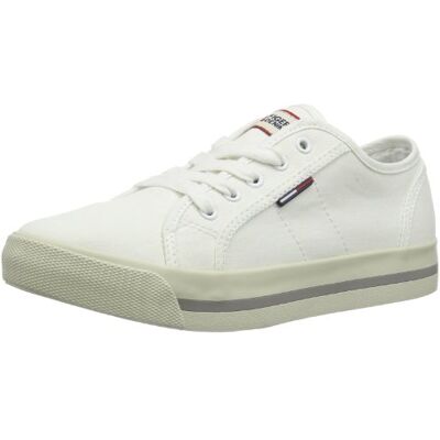 EN56817118 Tommy Jeans Damskie kapcie London 3D, biały Biały Chambray White 140-41 EU EN56817118 Tommy Jeans Damskie kapcie London 3D, biały Biały Chambray White 140-41 EU