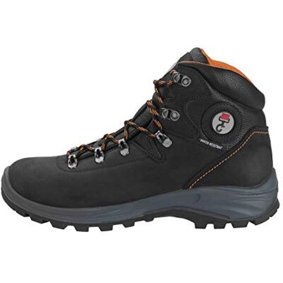 DO-2017023-43_Schwarz/Orange DOGGO Unisex Asta Biker Boots, czarny, czarny, pomarańczowy, czarny, pomarańczowy., 43 EU DO-2017023-43_Schwarz/Orange DOGGO Unisex Asta Biker Boots, czarny, czarny, pomarańczowy, czarny, pomarańczowy., 43 EU