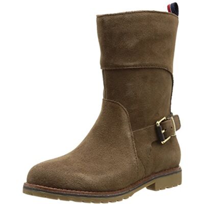 FG56818054 Tommy Hilfiger Anna 10B dziewczęce kozaki z półcholewką, brązowy Braun Cub 219-26 EU FG56818054 Tommy Hilfiger Anna 10B dziewczęce kozaki z półcholewką, brązowy Braun Cub 219-26 EU