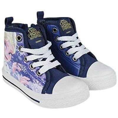 2300003443-T030-C37_C37 Cerdá Dziewczyny Deportiva Alta Frozen Elsa Low-Top trampki, niebieskie (Azul C37), 1 UK 2300003443-T030-C37_C37 Cerdá Dziewczyny Deportiva Alta Frozen Elsa Low-Top trampki, niebieskie (Azul C37), 1 UK