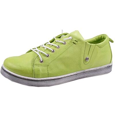 347891-299 Andrea Conti 0347891 damskie pó³buty sznurowane skórzane, rozmiar:37 EU, kolor:Zielony 347891-299 Andrea Conti 0347891 damskie pó³buty sznurowane skórzane, rozmiar:37 EU, kolor:Zielony