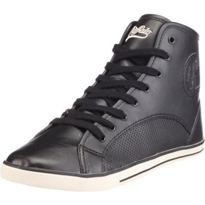 112185 Buffalo 7065-154 DERBY PU BLACK 01, męskie trampki, czarny Czarny Czarny 01-44 EU 112185 Buffalo 7065-154 DERBY PU BLACK 01, męskie trampki, czarny Czarny Czarny 01-44 EU