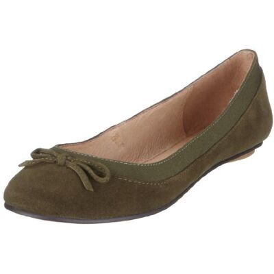 Buffalo London 207-3562 KID SUEDE, Baleriny damskie, Zielony Tr L 1 42, 38 EU Buffalo London 207-3562 KID SUEDE, Baleriny damskie, Zielony Tr L 1 42, 38 EU