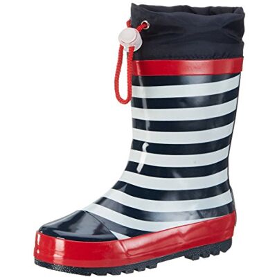 188540_171 Playshoes Dziecięce kalosze uniseks, Marine White, 24/25 EU 188540_171 Playshoes Dziecięce kalosze uniseks, Marine White, 24/25 EU
