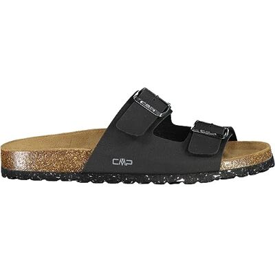 3Q91017 CMP Męskie klapki Eco Thalitha Slipper, czarny, 44 EU 3Q91017 CMP Męskie klapki Eco Thalitha Slipper, czarny, 44 EU
