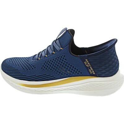 210810 Skechers Męskie mokasyny Slade Quinto, NIEBIESKI, 44 EU 210810 Skechers Męskie mokasyny Slade Quinto, NIEBIESKI, 44 EU