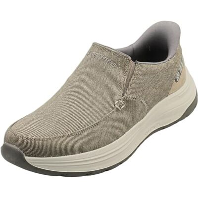 205356 TPE Skechers Decklan Guliwer wsuwane buty męskie, brązowy (taupe), 48.5 EU 205356 TPE Skechers Decklan Guliwer wsuwane buty męskie, brązowy (taupe), 48.5 EU