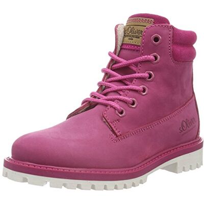 5-5-45109-37_FUXIA 532 s.Oliver dziewczęce buty 45109 Combat Boots, fioletowy Violett Fuxia 532-40 EU 5-5-45109-37_FUXIA 532 s.Oliver dziewczęce buty 45109 Combat Boots, fioletowy Violett Fuxia 532-40 EU