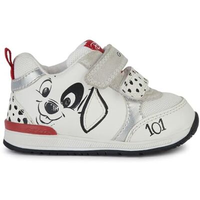 B450LB085NF Geox Dziewczynki B Rishon Girl B Sneaker, Bia?y czerwony, 21 EU B450LB085NF Geox Dziewczynki B Rishon Girl B Sneaker, Bia?y czerwony, 21 EU
