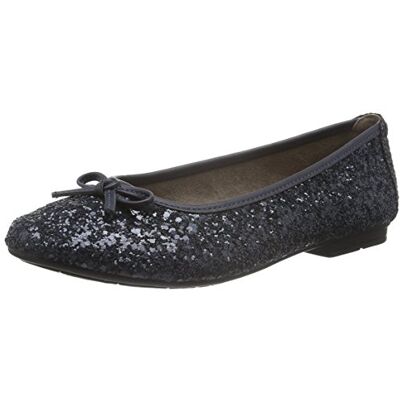 8-8-22163-27_NAVY GLITTER 898 Softline 22163 baleriny damskie zamknięte, niebieski Niebieski granatowy Glitter 898-41 EU X-Weit 8-8-22163-27_NAVY GLITTER 898 Softline 22163 baleriny damskie zamknięte, niebieski Niebieski granatowy Glitter 898-41 EU X-Weit
