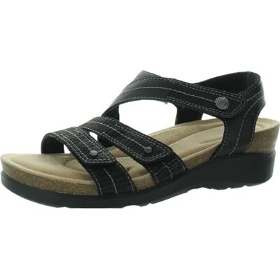 261770324 Clarks Damskie sandały Calenne Clara, czarne Combi, 7 UK, Black Combi, 41 EU 261770324 Clarks Damskie sandały Calenne Clara, czarne Combi, 7 UK, Black Combi, 41 EU