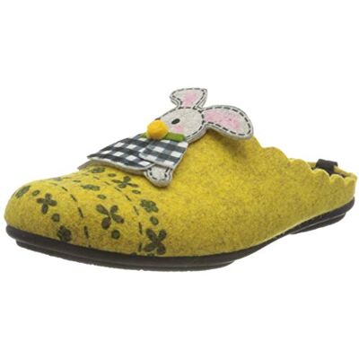 320672 Manitu Kapcie damskie , żółty, 35 EU 320672 Manitu Kapcie damskie , żółty, 35 EU