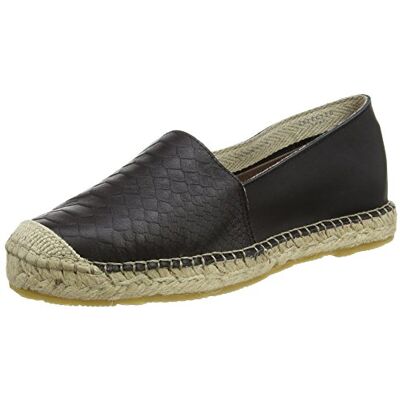 16050981_Black SELECTED FEMME Sfmarley Espadryle damskie, czarny czarny Black 41 EU 16050981_Black SELECTED FEMME Sfmarley Espadryle damskie, czarny czarny Black 41 EU
