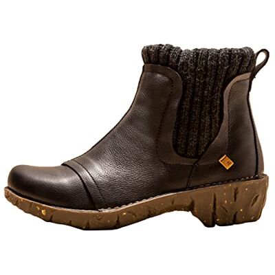 NE23 El Naturalista Dziewczęce buty Oxford, Czarny 19 EU NE23 El Naturalista Dziewczęce buty Oxford, Czarny 19 EU