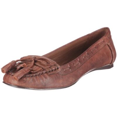 117116 Buffalo London Damskie baleriny 210-2908 CHARLLE LEATHER CANELA 01, brązowy Braun Canela 01-42 EU 117116 Buffalo London Damskie baleriny 210-2908 CHARLLE LEATHER CANELA 01, brązowy Braun Canela 01-42 EU