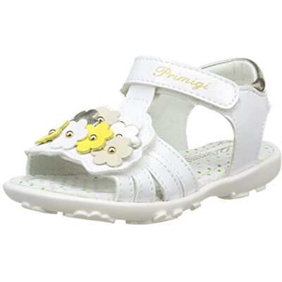 3130000_Bianco_24 PRIMIGI Baby dziewczęce kapcie do raczkowania i kapcie, biały Weiß Blanc Bianco 24 EU 3130000_Bianco_24 PRIMIGI Baby dziewczęce kapcie do raczkowania i kapcie, biały Weiß Blanc Bianco 24 EU