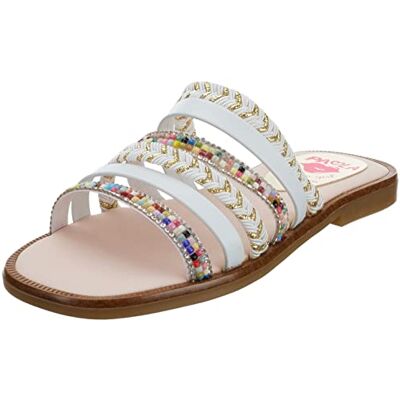 864300 Pablosky Girl Slide Sandały, biały, 31 EU 864300 Pablosky Girl Slide Sandały, biały, 31 EU