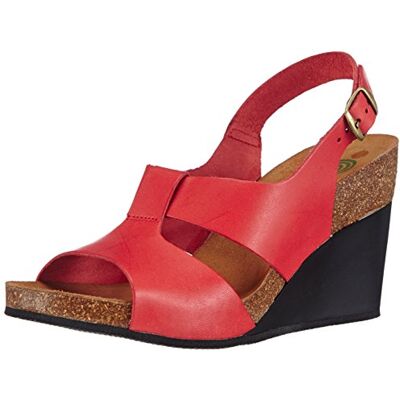 710691_Rot Dr. Brinkmann 710691 klapki damskie, czerwony, 35 EU 710691_Rot Dr. Brinkmann 710691 klapki damskie, czerwony, 35 EU