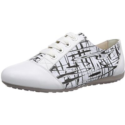 N6056-110_736 weiss/schwarz-weiss Semler Nele damskie sneakersy, wielokolorowa wielokolorowy 736 biały, czarny, biały. 41 1/3 EU N6056-110_736 weiss/schwarz-weiss Semler Nele damskie sneakersy, wielokolorowa wielokolorowy 736 biały, czarny, biały. 41 1/3 EU