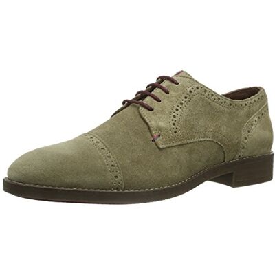FM56817501 Tommy Hilfiger Tommy COLTON 1B Oxford półbuty sznurowane męskie, Beżowy Kangaroo 241, 42 EU FM56817501 Tommy Hilfiger Tommy COLTON 1B Oxford półbuty sznurowane męskie, Beżowy Kangaroo 241, 42 EU