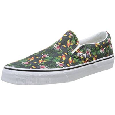 V3Z4IB1_Chambray/Parrot/True White Vans Classic Slip-on dziecięce buty do raczkowania, uniseks, Wielokolorowa Chambray Parrot True White, 35 EU V3Z4IB1_Chambray/Parrot/True White Vans Classic Slip-on dziecięce buty do raczkowania, uniseks, Wielokolorowa Chambray Parrot True White, 35 EU