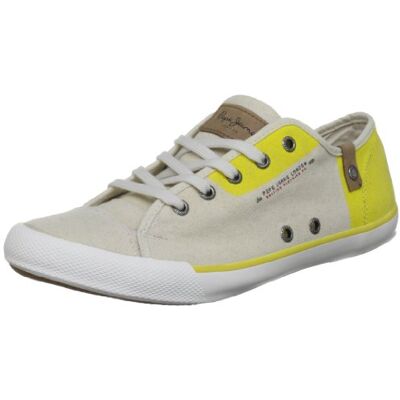PFS30682 Pepe Jeans London BT-271 C 043, męskie sneakersy, żółty Gelb Yellow 42 EU PFS30682 Pepe Jeans London BT-271 C 043, męskie sneakersy, żółty Gelb Yellow 42 EU