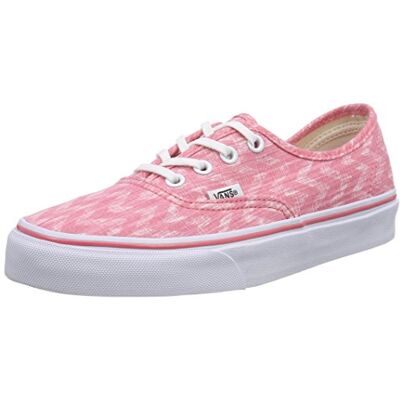 V0AIGH8_(Denim Chevron) coral/true white Vans Sneakersy dla dorosłych, uniseks U Authentic Low-Top, wielokolorowa Wielokolorowy denim Chevron Coral True White 38 EU V0AIGH8_(Denim Chevron) coral/true white Vans Sneakersy dla dorosłych, uniseks U Authentic Low-Top, wielokolorowa Wielokolorowy denim Chevron Coral True White 38 EU